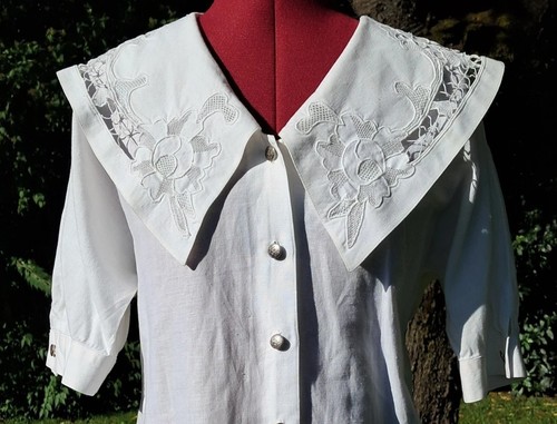 Hochwertige trachtenbluse mit - trachtenbluse,