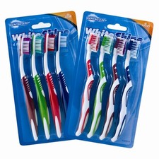 Brandneue DentaCare WhiteShine Zahnbürsten - 4er-Pack 