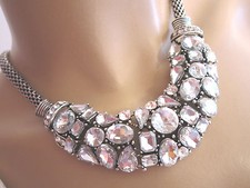 Strass collier halskette - collier,