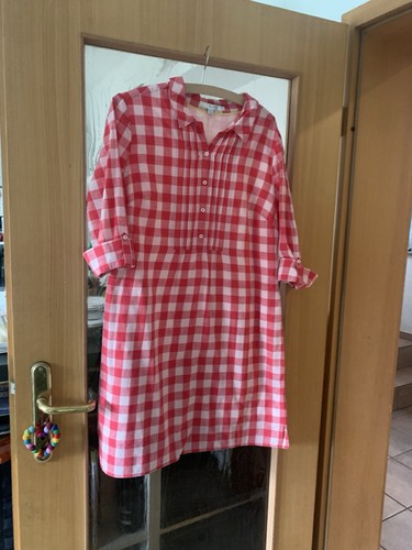 Kariertes kleid von boden - kleid,