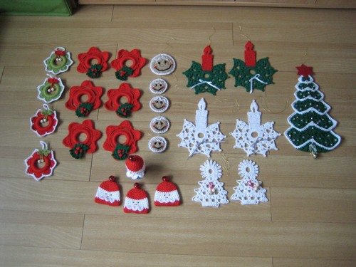 Konvolut weihnachtsdekoration - konvolut,
