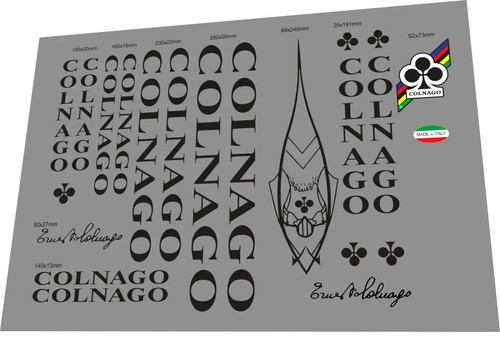 Colnago classic black rennrad - colnago,