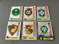 Panini 1 Sticker Weltmeisterschaft 1994 USA WM 94 Wappen Glitzer aussuchen