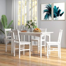 HOMCOM Esszimmerstuhl 4er Set