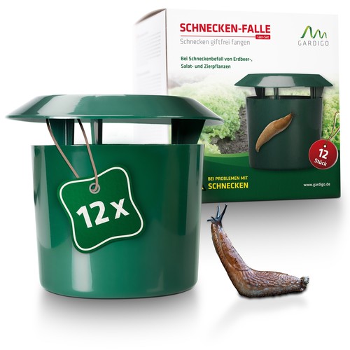 Schneckenfalle gardigo 12er - gardigo®,