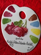 DEGUSSA-Werbeartikel um 1920/25: Porzellan-Palette