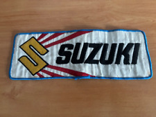 1 x    Suzuki   ca.   26 x 10 cm    Aufnäher    gebraucht