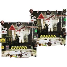 52-teiliges Wand Aufkleber Set - Horror Party Dekoration zum Schmücken