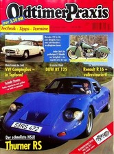 2) Oldtimer Praxis 02/2001 - Renault R 16 TX mit 93PS - VW Bus T2 Westfalia mit