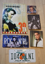 ELVIS PRESLEY EPE Fanpaket Blechschilder Auto Kennzeichen Leinwand Bilder Kalend