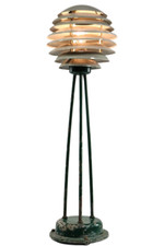 Steh Leuchte Lamellen Boden