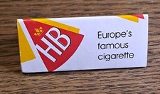 HB Streichholzschachtel Dreieckig Sammlerstück Vintage