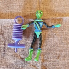 Vintage Mattel Major Matt Mason CALLISTO Space Alien Figur mit Luftpumpe