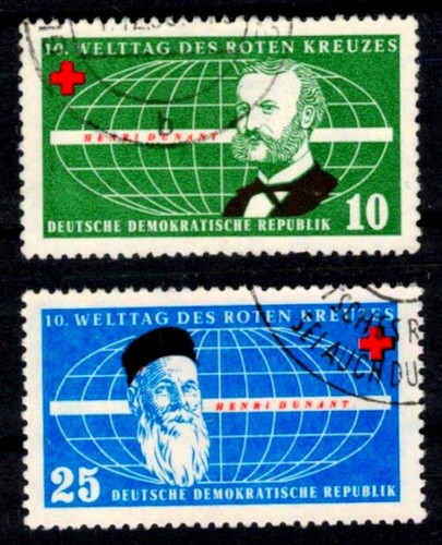 Ddr 572 573 gestempelt - ddr,