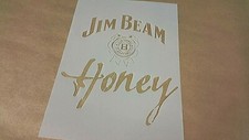A4 JIM BEAM HONEY Schablone