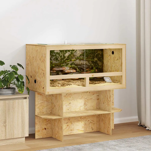 Terrarium braun osb - terrarium, gehege