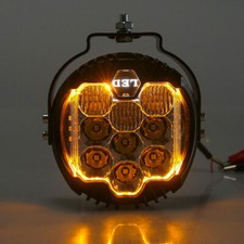 7" LED Arbeitsscheinwerfer KFZ 75W 12V/24V Auto Flutlicht Traktor Scheinwerfer