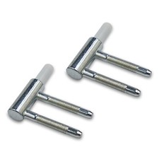 Einbohrband Türband Holzzarge Rahmenteil für Innentüren Holztür Stahl 2 Stück