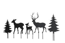 Hirschfamilie Bäume Stecker