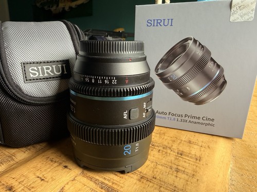 Sirui autofocus anamorphes - sirui,