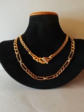 2 Modeschmuck Collier Ketten