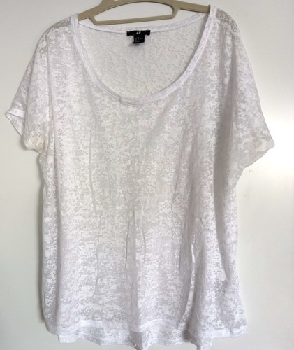 Schickes shirt weiß - shirt, h&m