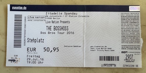 The bosshoss tour 2016 - the,