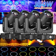 4X 350W LED Beam Moving Head 48 Prisma 14 Gobo Bühnenlicht DMX  DJ Partylicht