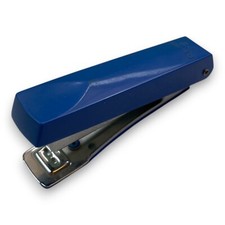 PLUS T10 Hefter Blau Vintage Mini-Tacker Büro Klassiker 70er Jahre Retro