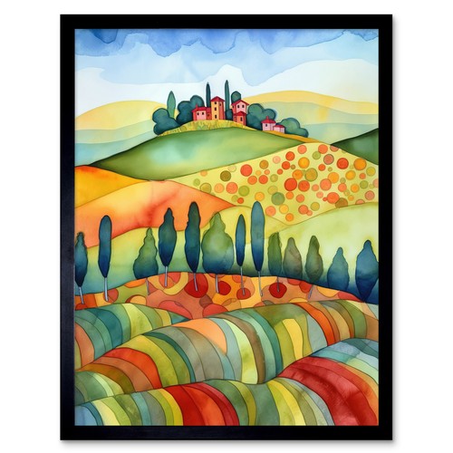 Landschaft der toskana haus - landschaft,