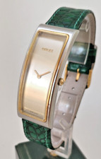 swissmade Gucci 52000M Quarz Luxus Herrenarmbanduhr Stahl/Stahl in bicolor