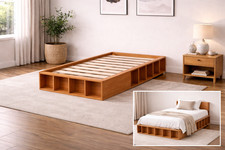 Bettgestell 90x200 Massivholz