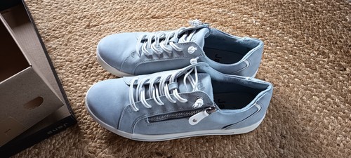 Jana sneaker sky hellblau - -,