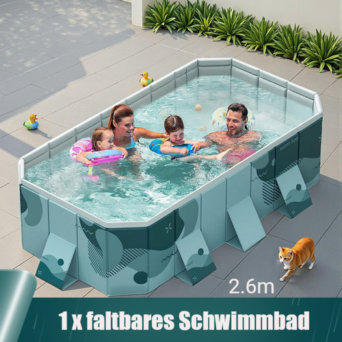 Faltbarer famil gartenpool - faltbarer,