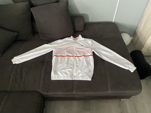 Lacoste trainingsjacke weiß - lacoste, m