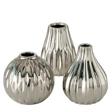Boltze 3er Set Blumenvase