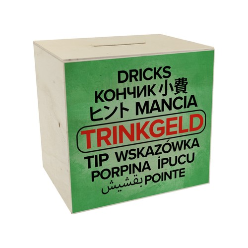 Trinkgeld verschiedenen - in,