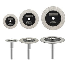 Diamant Mini Säge Glas Trennscheiben Set 3 Größen für Fliesen und Kristall