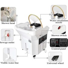 3in1 Friseur Waschbecken Mobile Haarwaschbecken Waschbecken Salon Spa Beauty DE