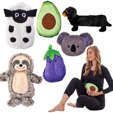 Neuheit süßes Tier Gemüse Obst mikrowellengesteuerte Wärmepackungen Thermotherapie 