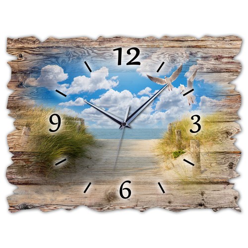 Holz wanduhr leise - wanduhr,