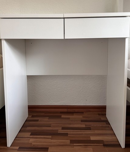 Weißer kleiner schminktisch - weißer,