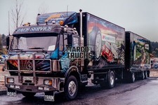 LKW Foto Mercedes-Benz SK 1833 Kofferauflieger Deutschland schwarz RACE SE #a1og