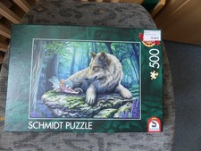 Schmidt Puzzle 500 Teile Wolf und Elfe