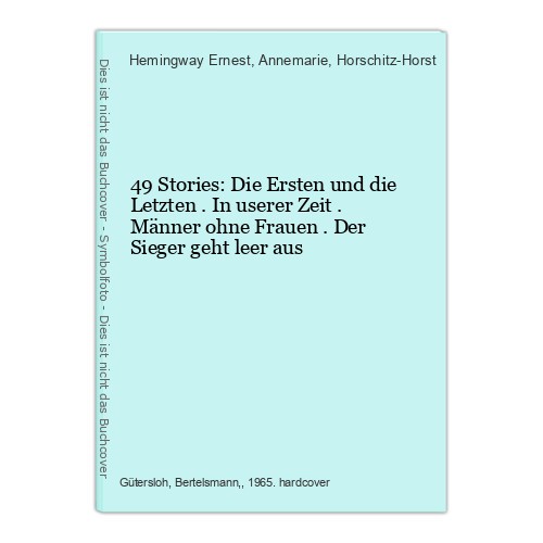 Stories die ersten - die, und