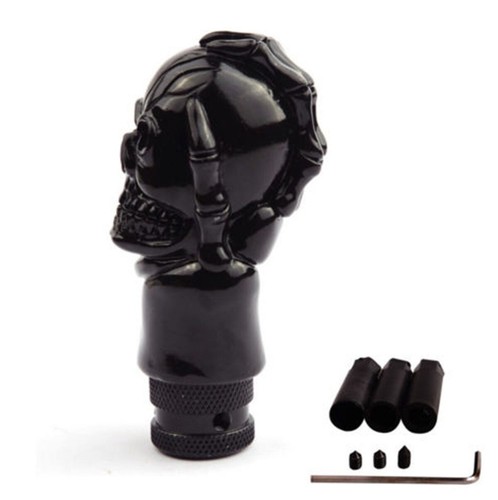 Schaltknauf schwarz totenkopf - schaltknauf,