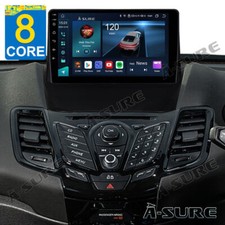 9" 4+64GB Carplay Autoradio Navi Radio Android 14 Für Ford Fiesta 2009-2016 GPS