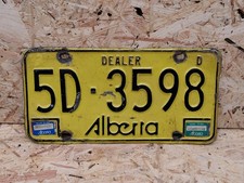 ALTES NUMMERNSCHILD KANADA