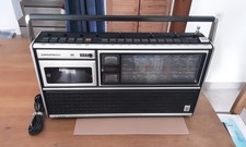 Grundig C 8000 Radio Cassetten Recorder mit Radioprogamtasten  Made in Germany 