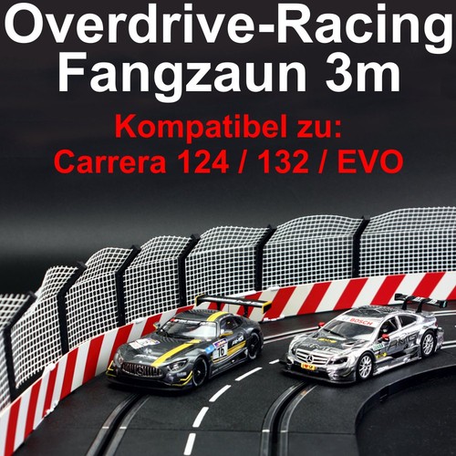 Fangzaun weiß für carrera - 3m,
